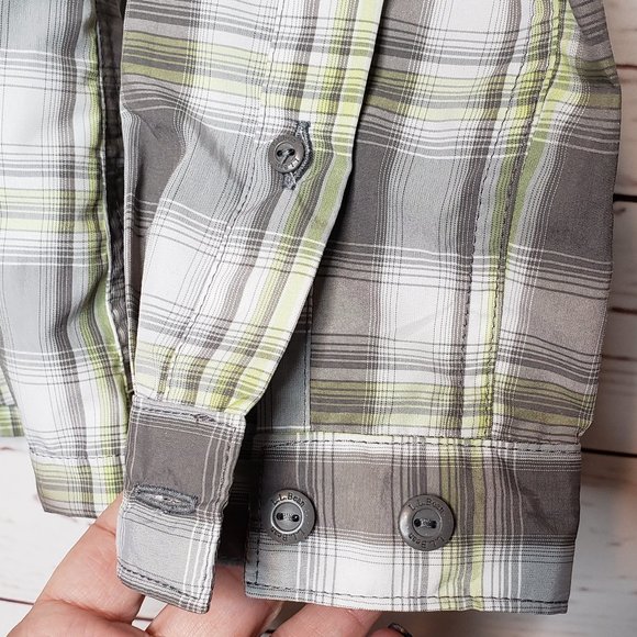 L.L. Bean Plaid Button Down Shirt - Picture 6 of 13